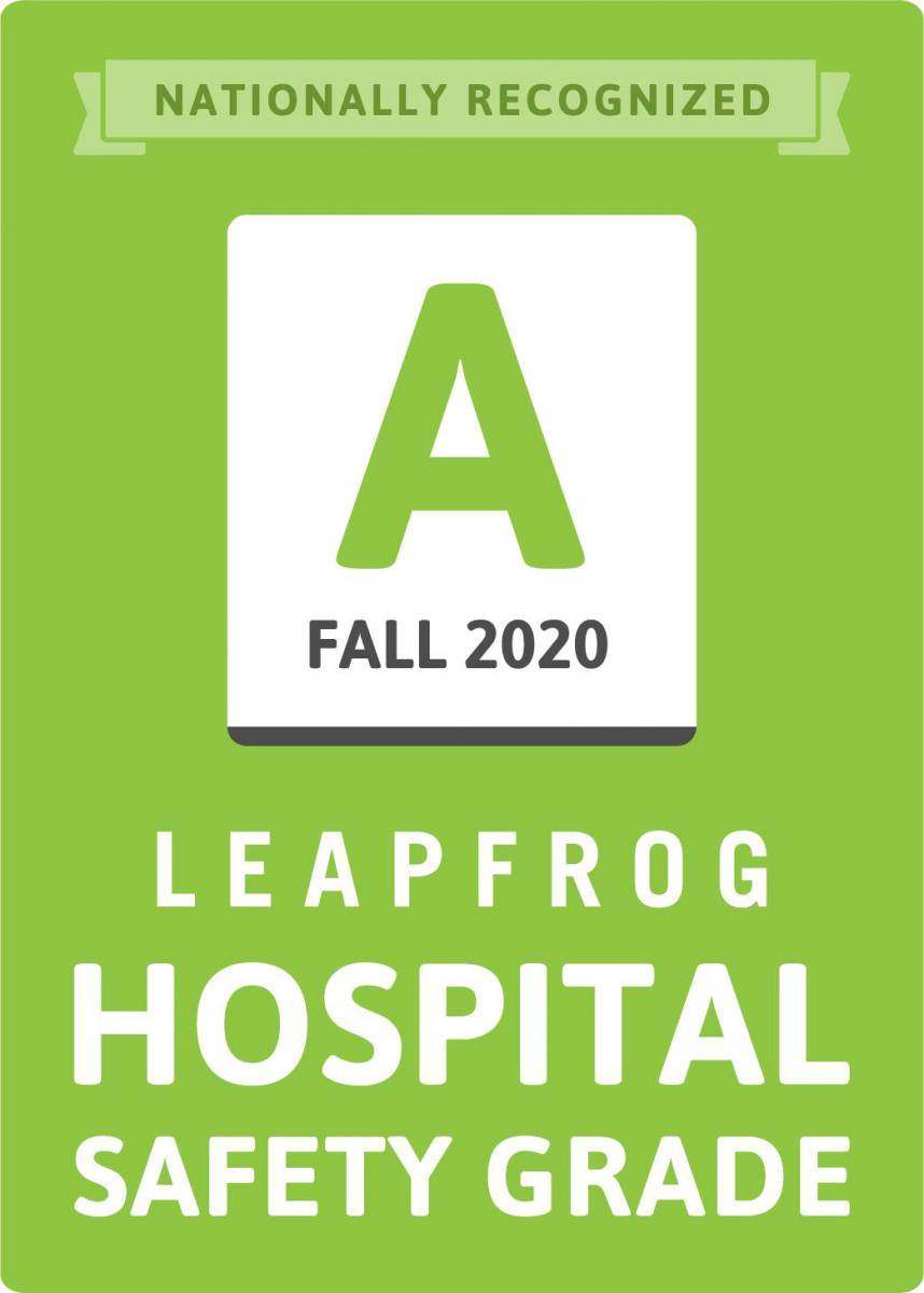Leapfrog Hospital Safety Grade Fall 2020