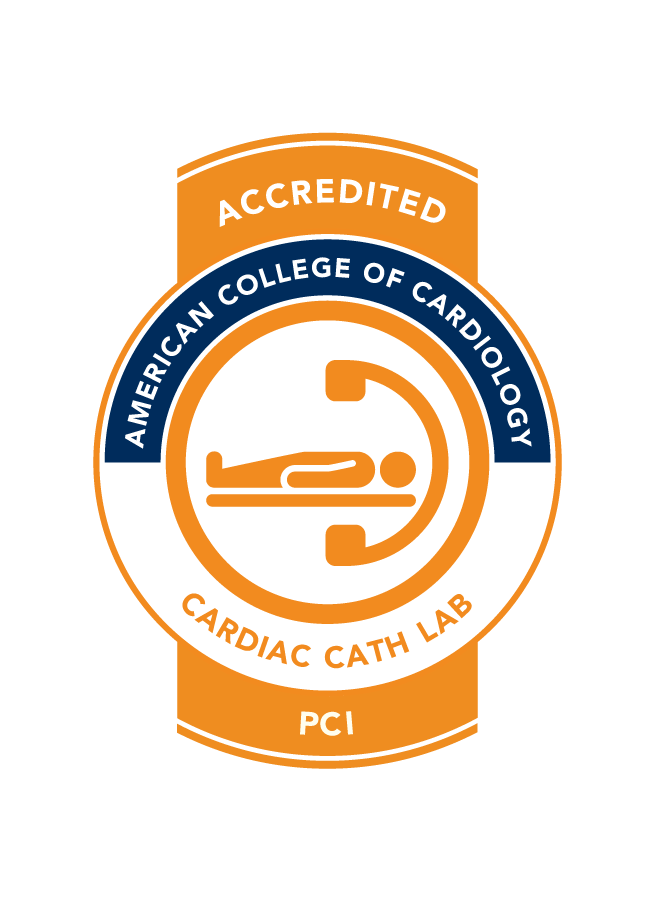 Logotipo de acreditación de laboratorio de cateterismo cardíaco ACC