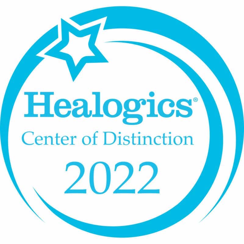 Healogics Center of Distinction logo
