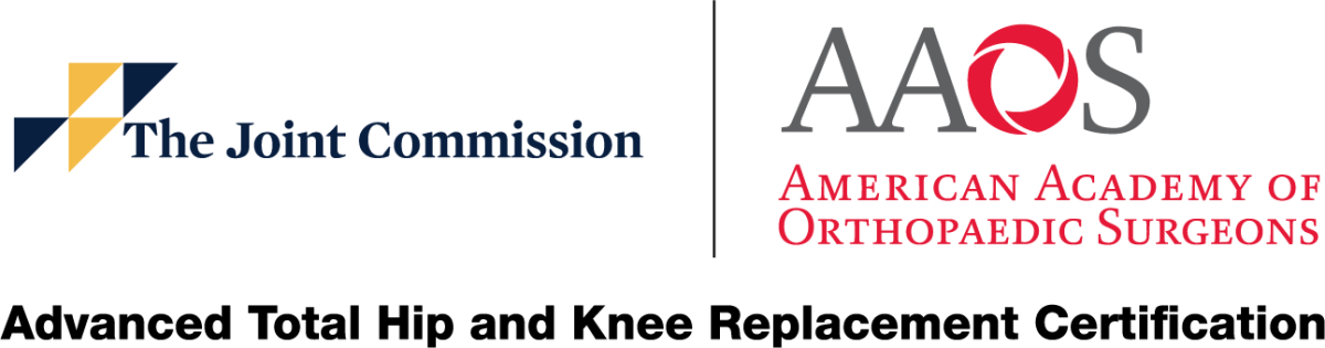 Joint commission gold seal of approval and AAOS Designation